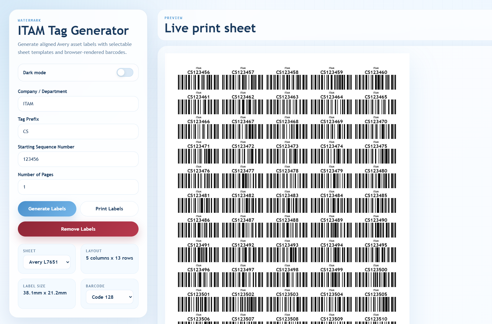 WaterMark app preview